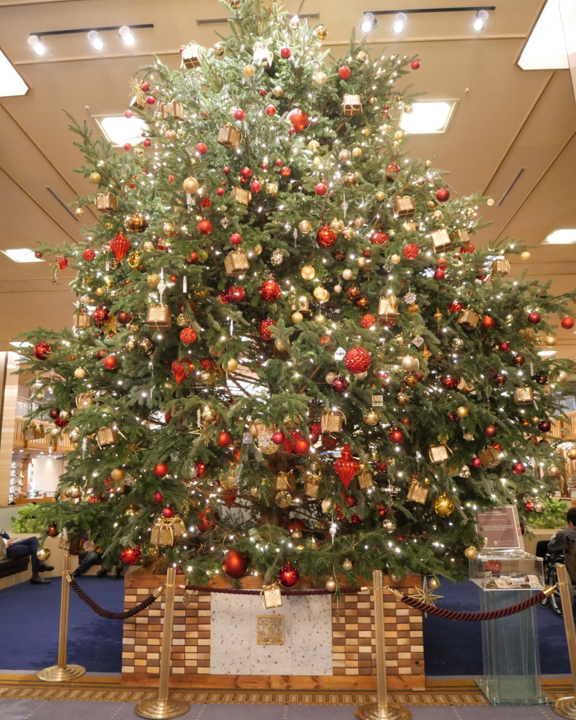 2023年帝国ホテルのクリスマスツリー