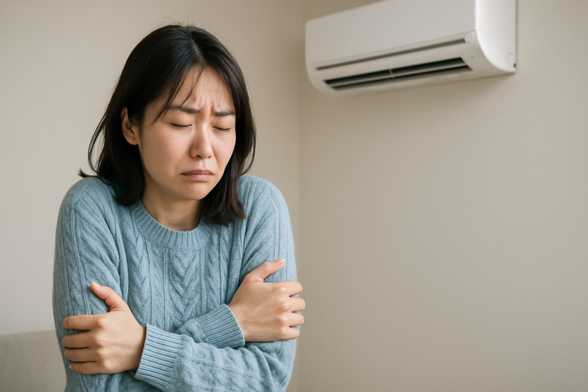 エアコンの使いすぎで体調を崩していませんか？