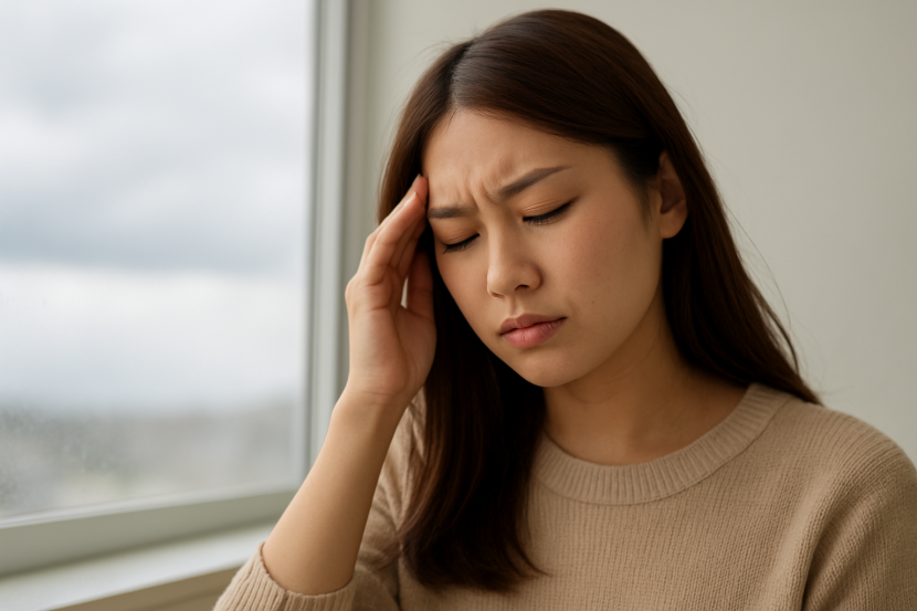 低気圧による体調不良と改善方法