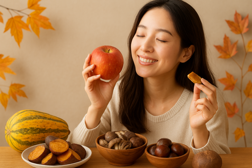 秋の旬を食べて、内側からキレイに