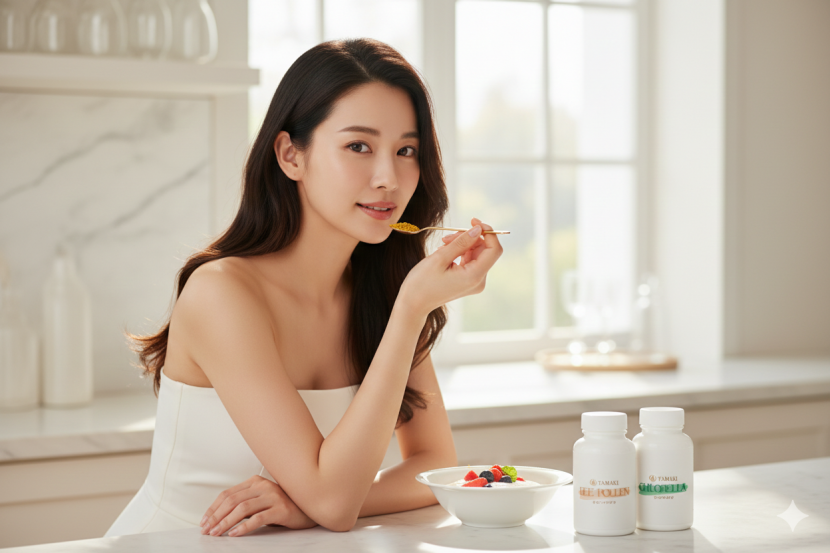 【内側から輝く美しさへ】「スーパーパーフェクトフード」タマキ ビーポリンの秘密とは？