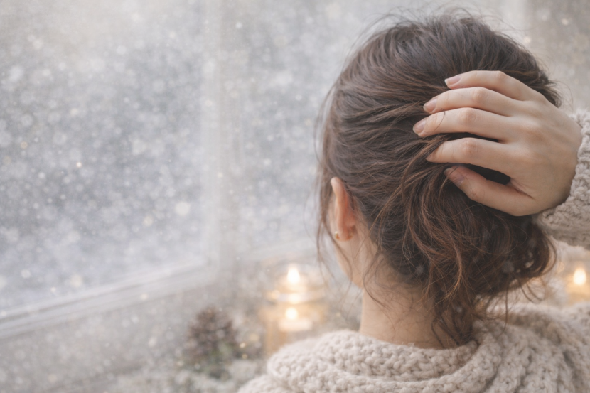 冬の抜け毛が気になる方へ。季節と頭皮の関係