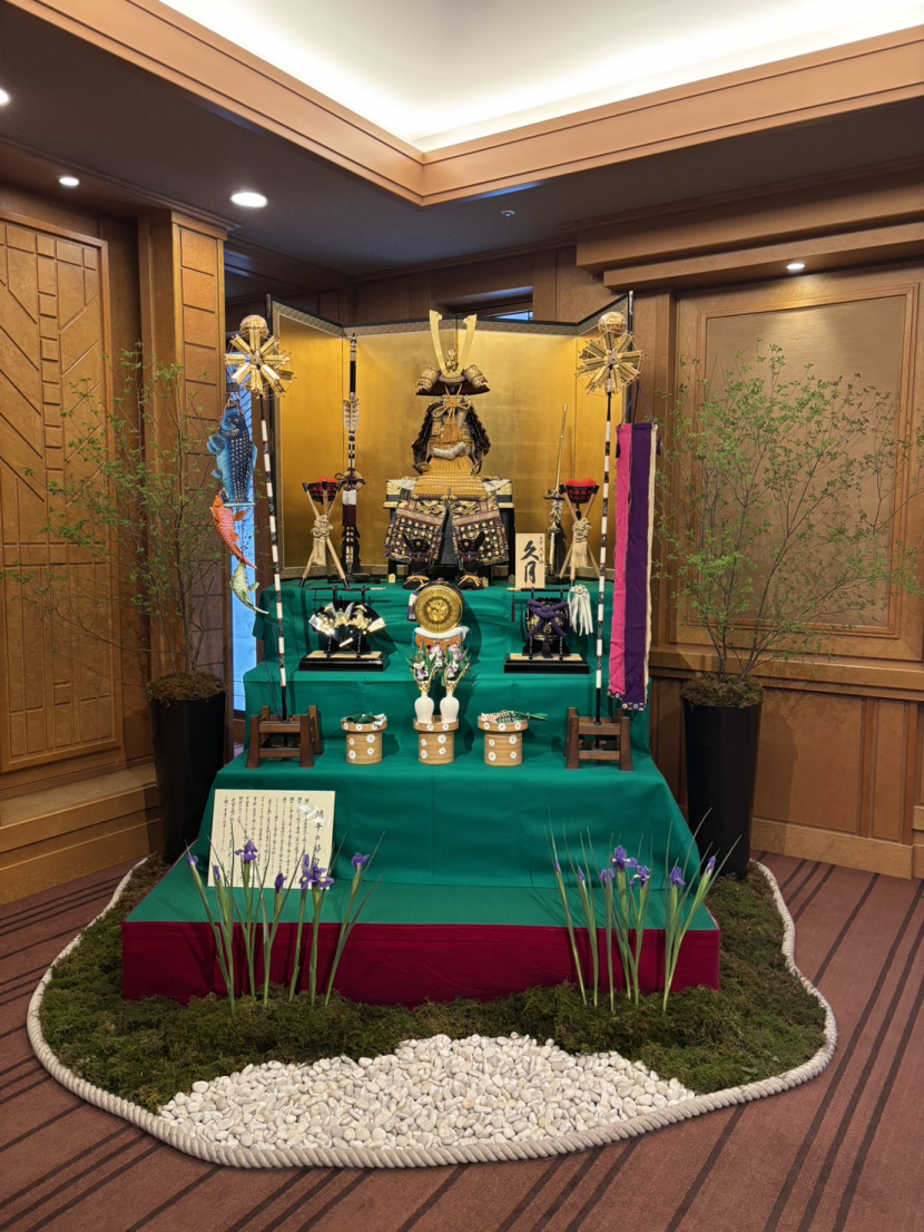 帝国ホテルの五月人形